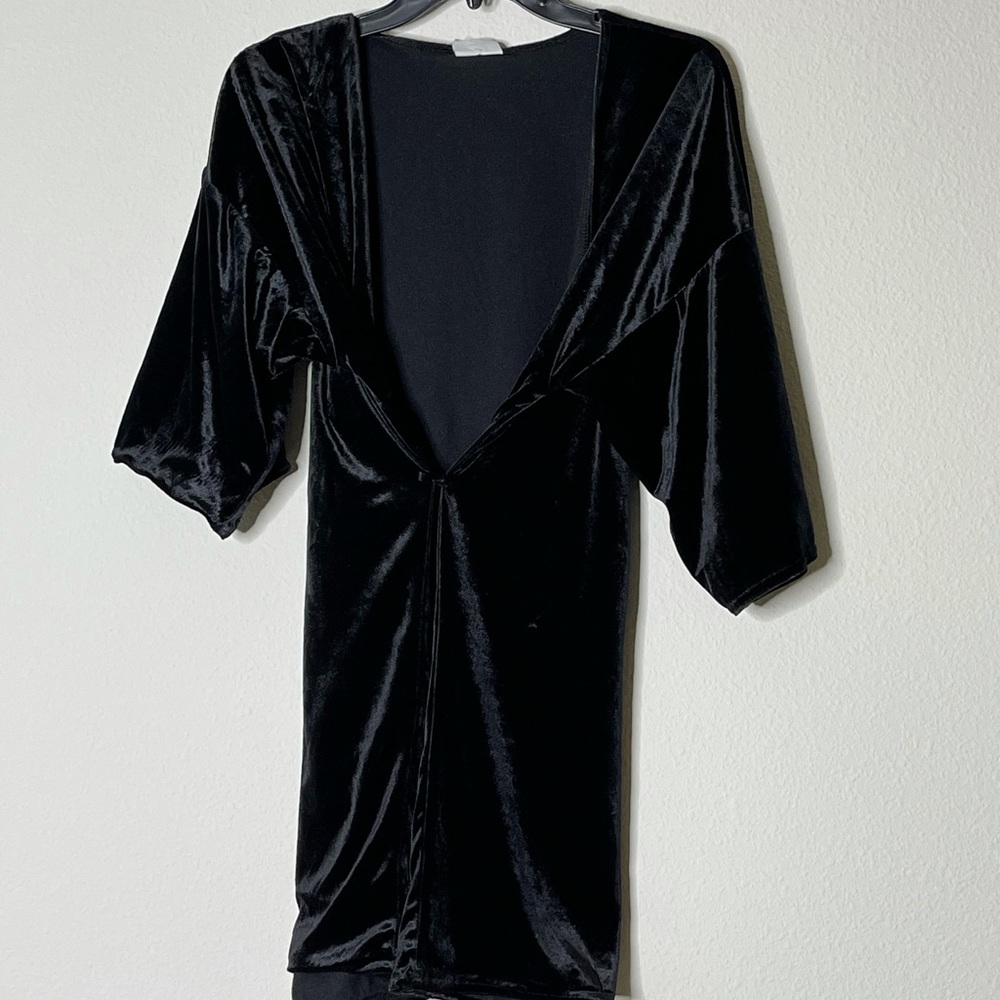 Secret treasures velvet robe velour robe - Picture 5 of 10